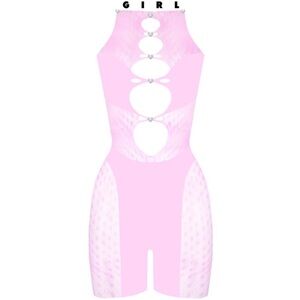 POSTER GIRL Pink Jetta Jumpsuit